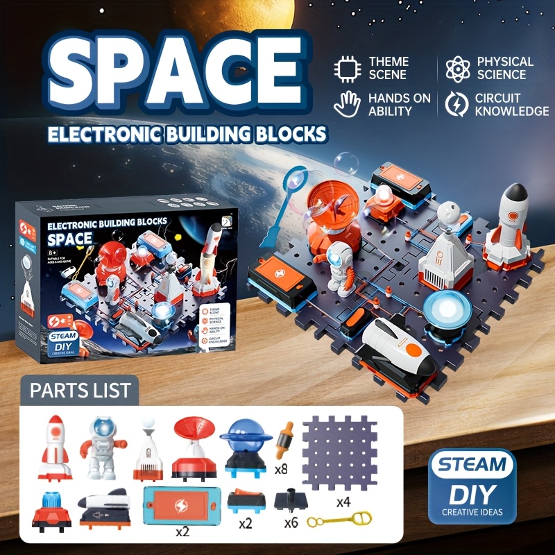 Science Toy - SCIENCE HORSE elektronische bouwstenen, modelbouwspeelgoed voor