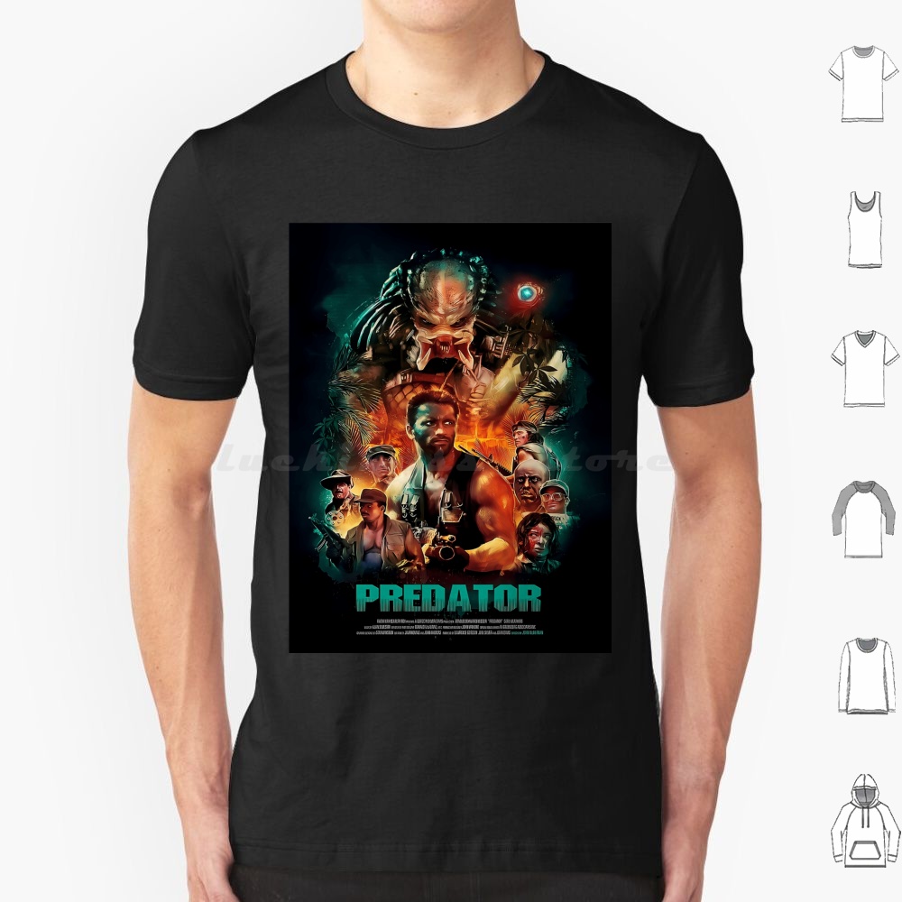 Science Hunter - Canvas T-shirt Mannen Vrouwen Kinderen 6xl