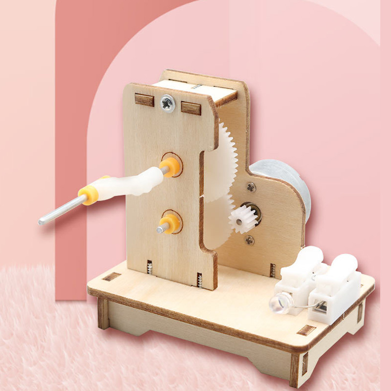 Science Project Kit - DIY Mini Handgenerator DIY Science Experiment