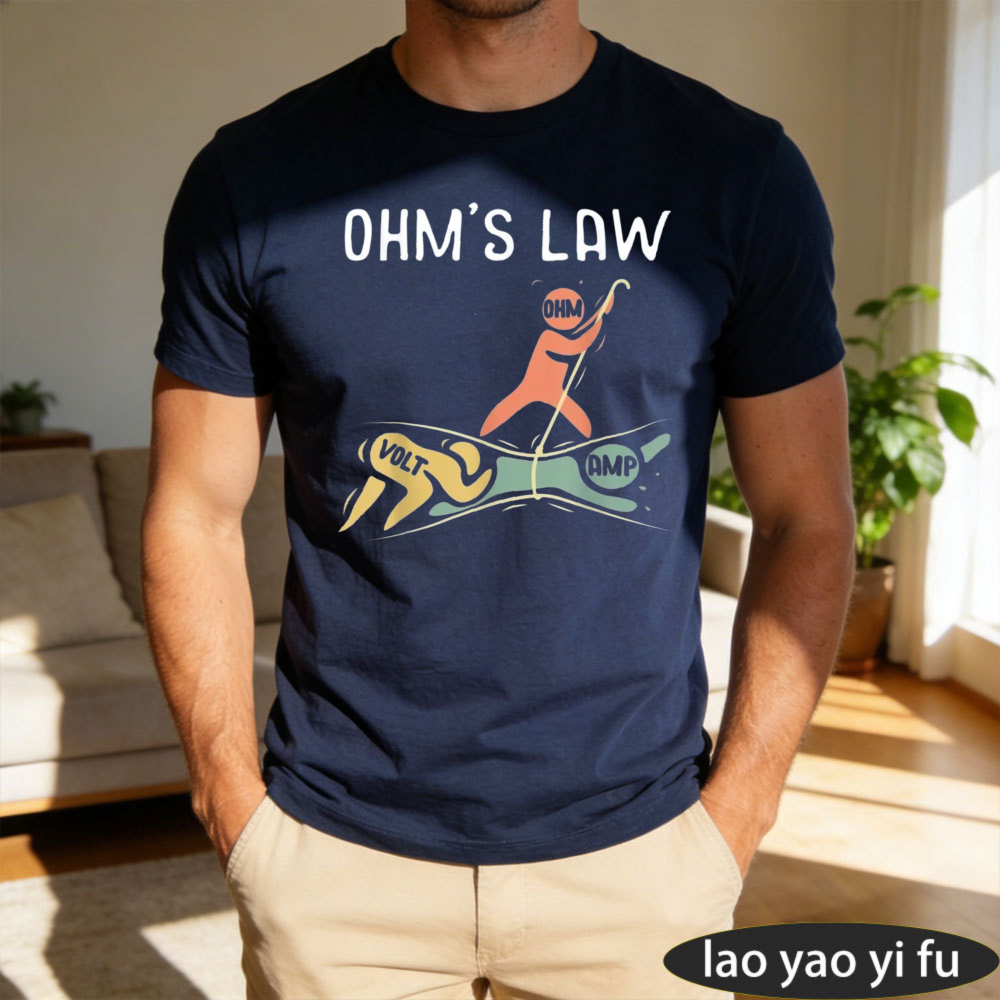 Science Hobbyist - Ohm's wet Grappige elektricien Natuurkunde Grafische