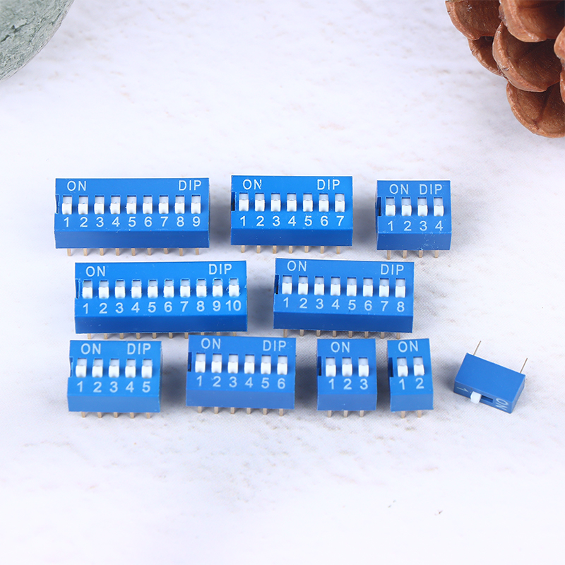 Circuit Snap Kit - 10 stuks 2,54 mm DIP-schakelaarmodule -