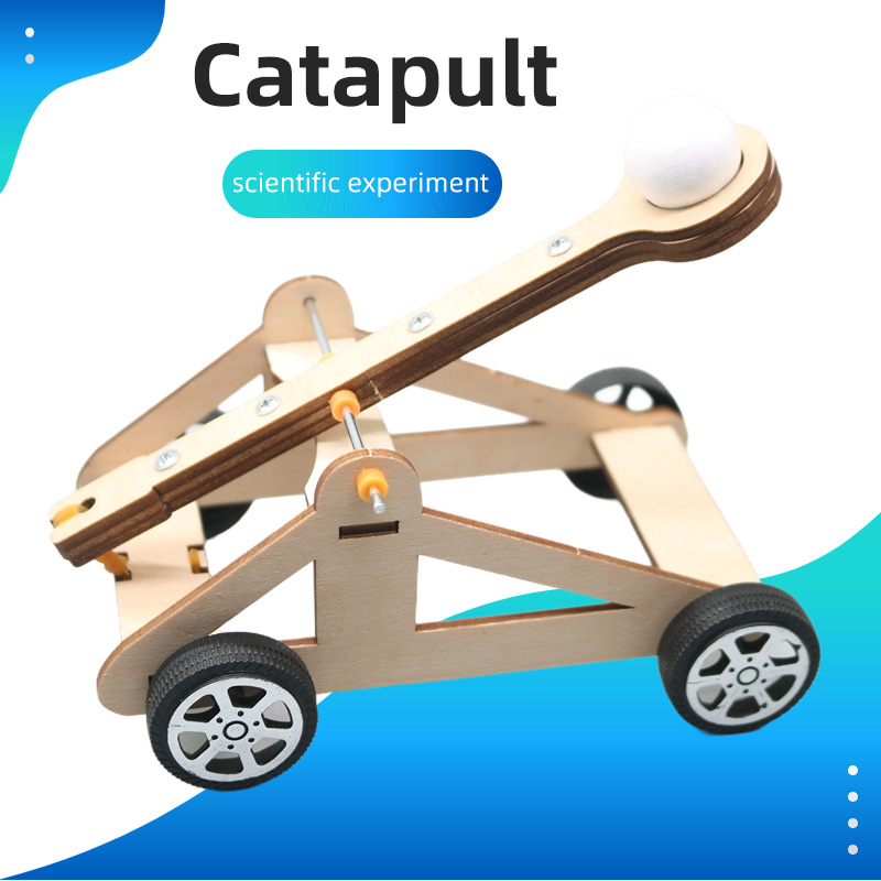 Science Diy Model - DIY Katapult Speelgoed DIY Wetenschapsexperiment Kit