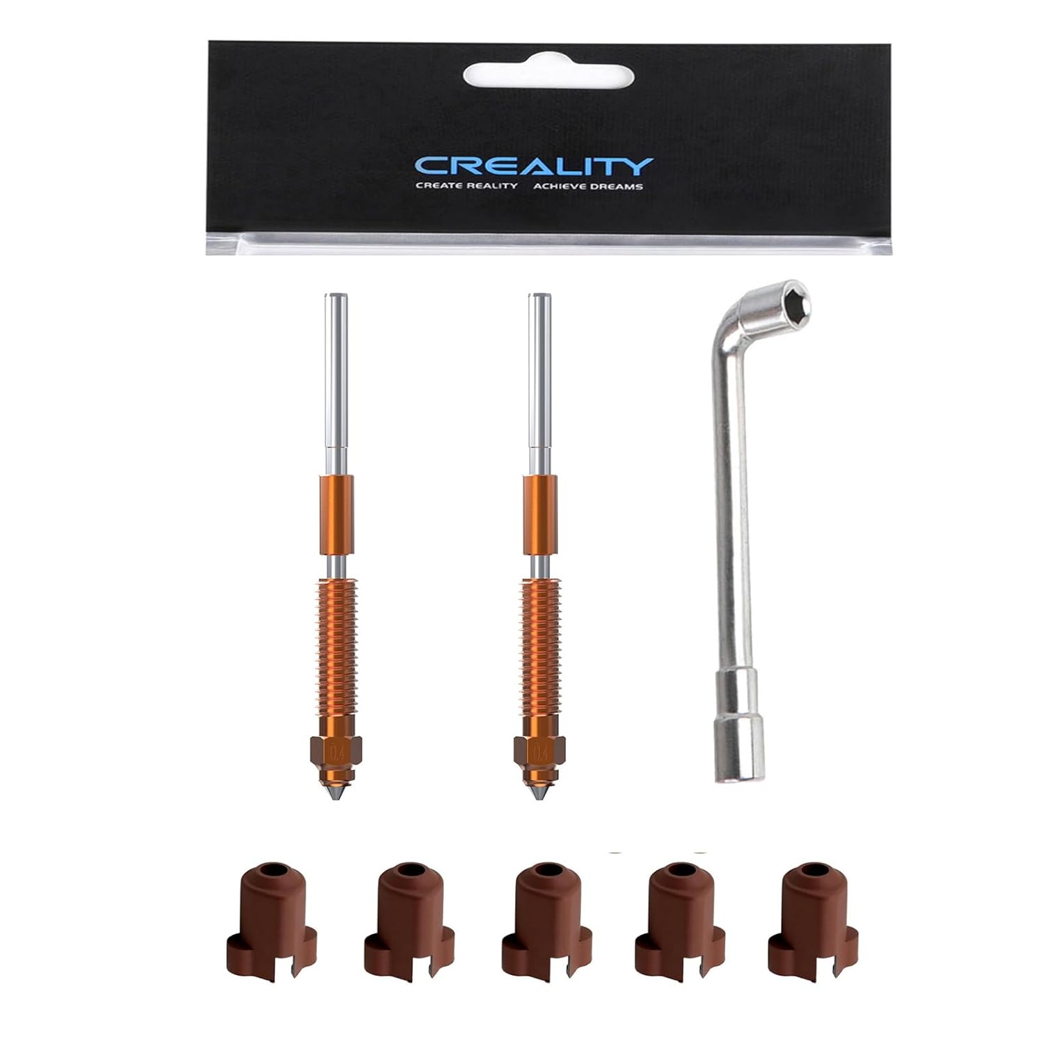 Science Max - 1/3/5PCS Creality K1C mondstuk, voor K1C,