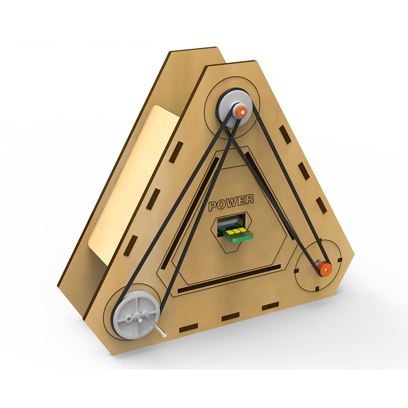 Science Diy Model - Met de hand aangezwengelde generatorassemblagemodel voor