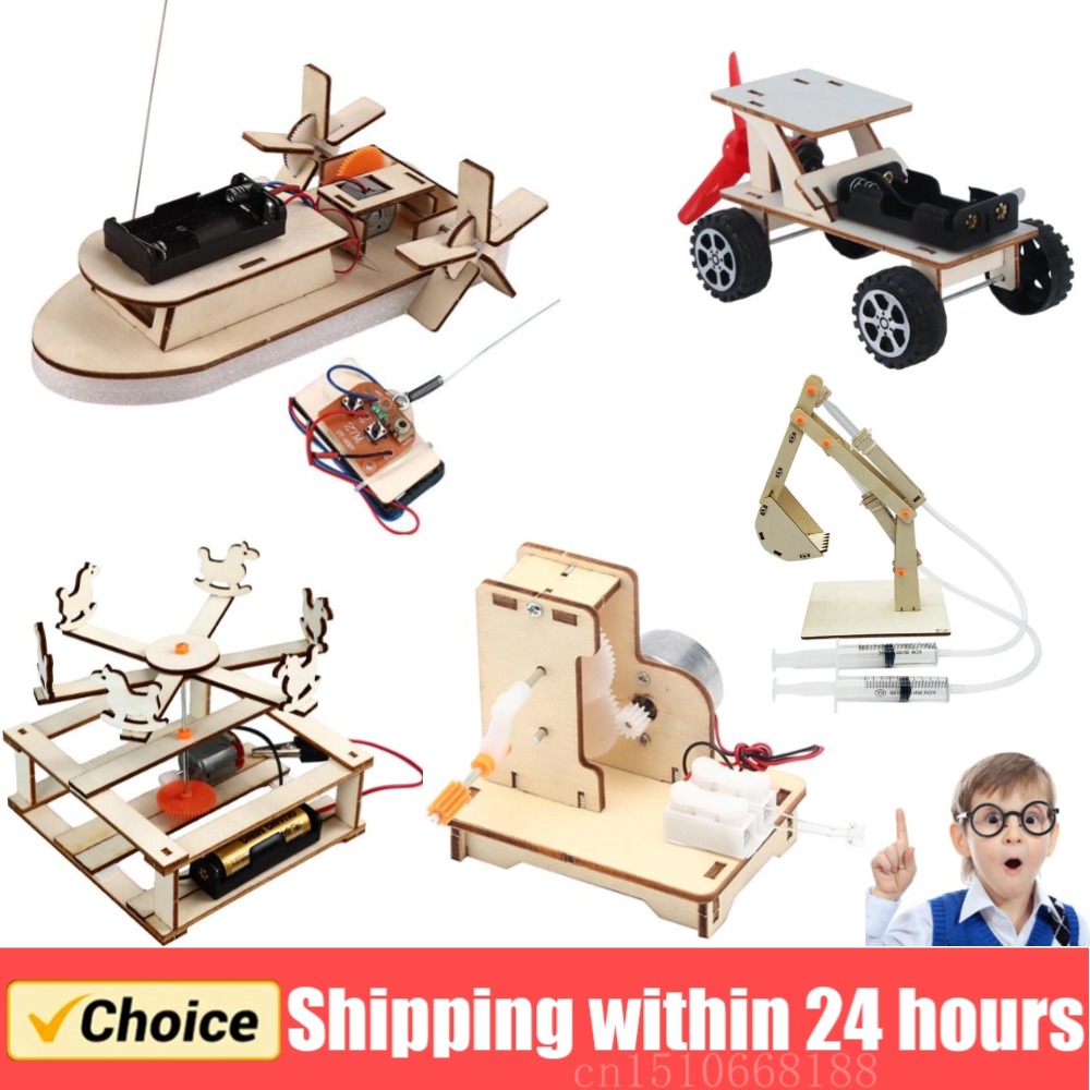 Science Project Kit - Diy Boat Model Science Speelgoed Kids