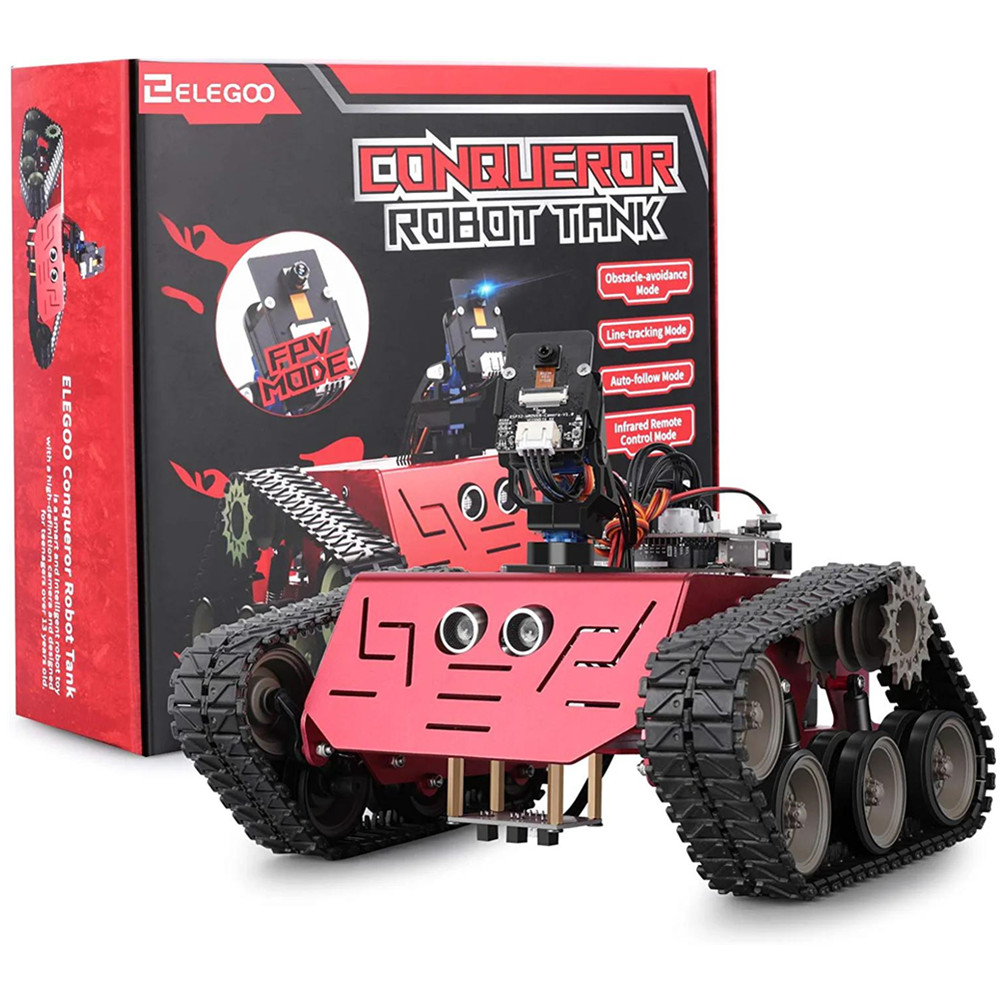 Science Robotics - ELEGOO Conqueror Robot Tank met UNO
