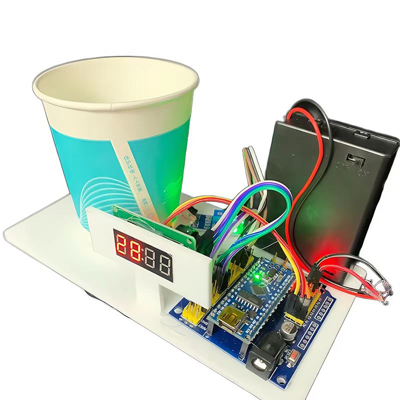 Science Robotics - Drinkwaterherinnering Robot Handgemaakte wetenschap Drinkwaarschuw Creatieve