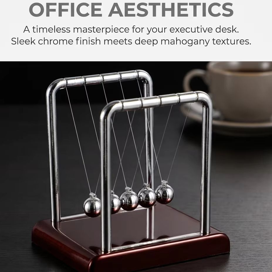 Newton Cradle Large - Newton Cradle Balance Pendulum Ball Natuurkunde