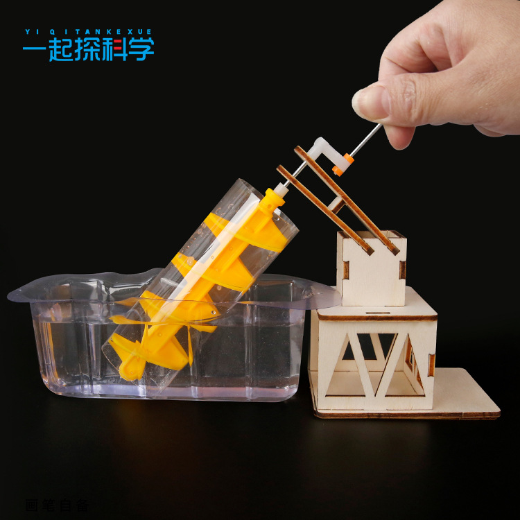 Science Project Kit - Wetenschappelijk experiment Archimedes Waterwiel Wetenschap en