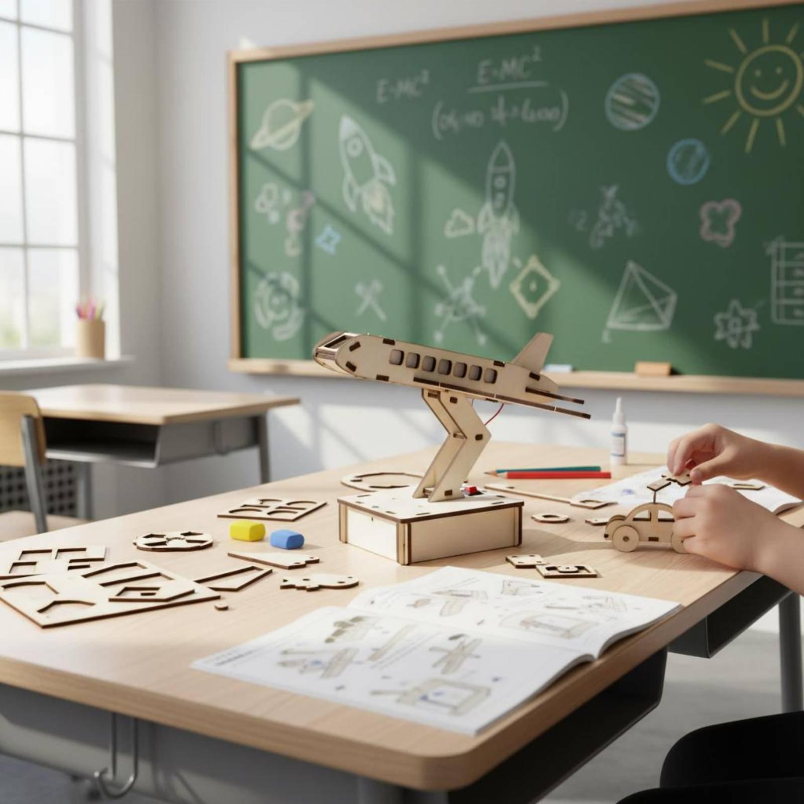 Montage van vliegtuigmodellen  - Is Learning Science A Hobby recensie en prijs