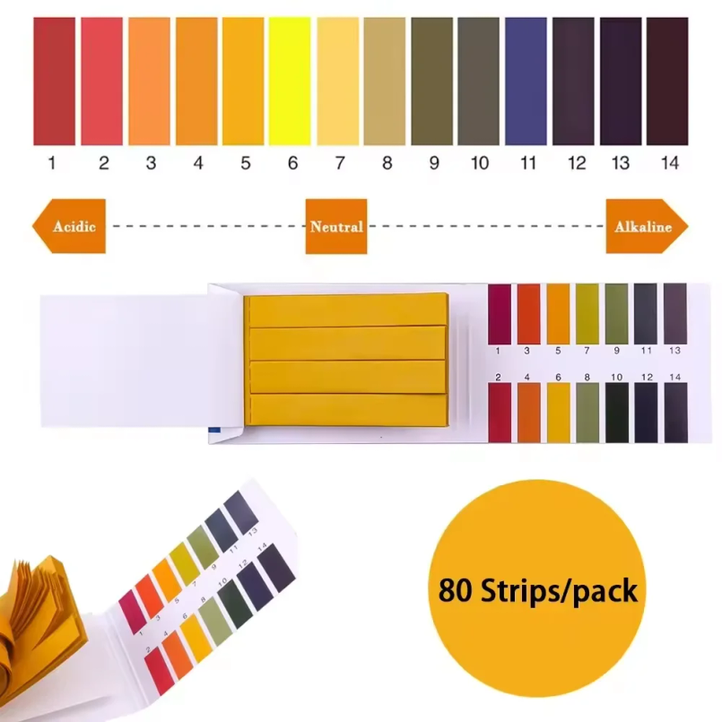 80 Strips/pack PH-teststrips V - Water Testing Kit recensie en prijs