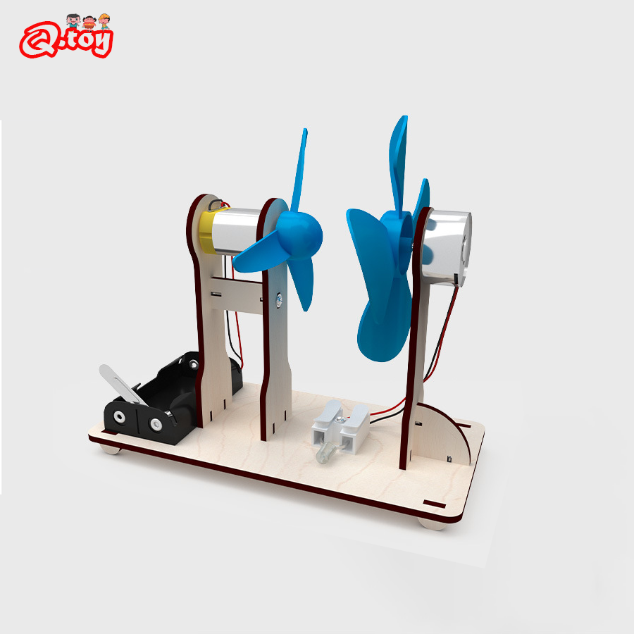 DIY Windgedreven Generator Mod - Science Project Kit recensie en prijs