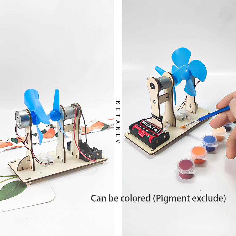 DIY Windgedreven Generator Mod - Science Project Kit recensie en prijs