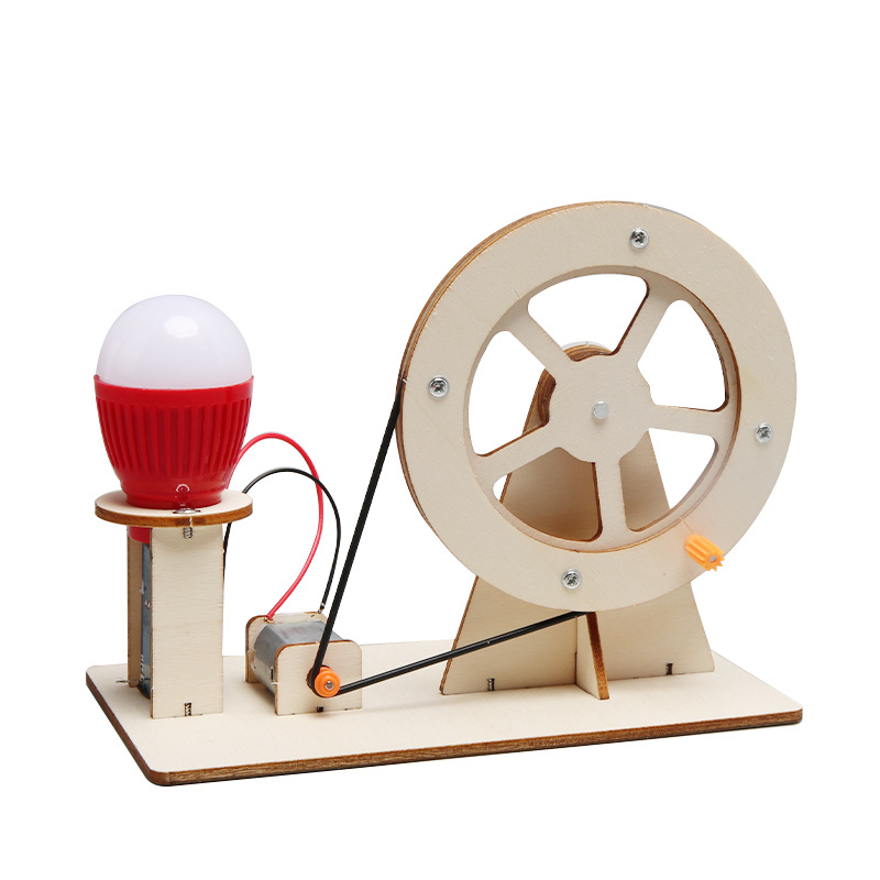 Mini DIY Hand Crank Generator  - Science Project Kit recensie en prijs