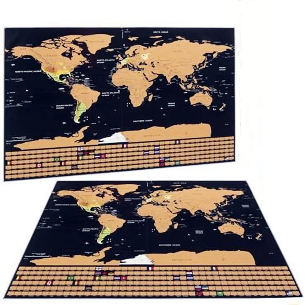 Nieuwe Deluxe Travel Scratch W - Star Map Poster recensie en prijs
