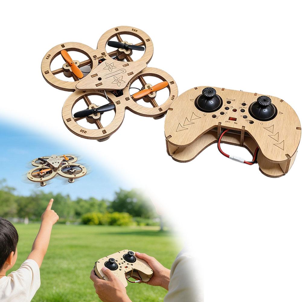DIY houten RC drone quadcopter - Science Diy Model recensie en prijs
