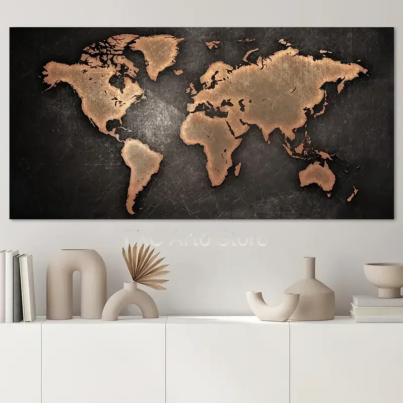 1PC frameloze canvasposter, mo - Star Map Poster recensie en prijs
