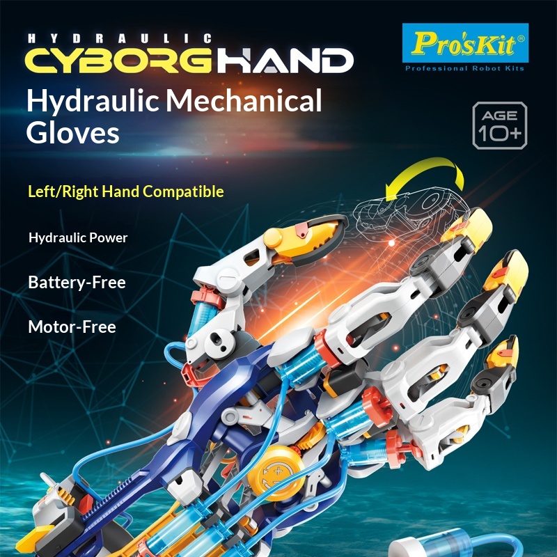 Proskit Hydraulische robotarm  - Science Hobbyist recensie en prijs