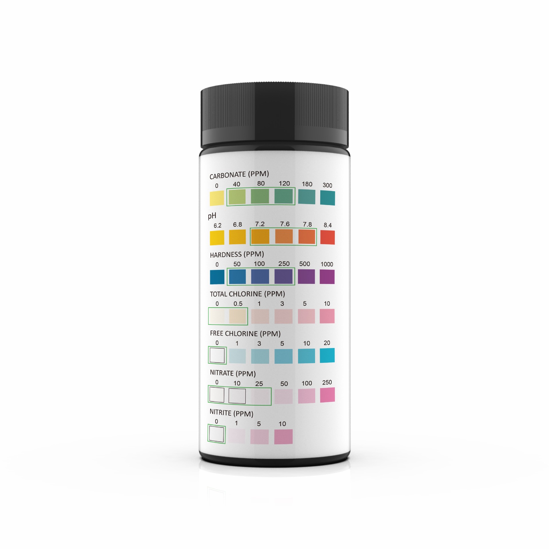 7-in-1 aquariumteststrips, 50  - Water Testing Kit recensie en prijs