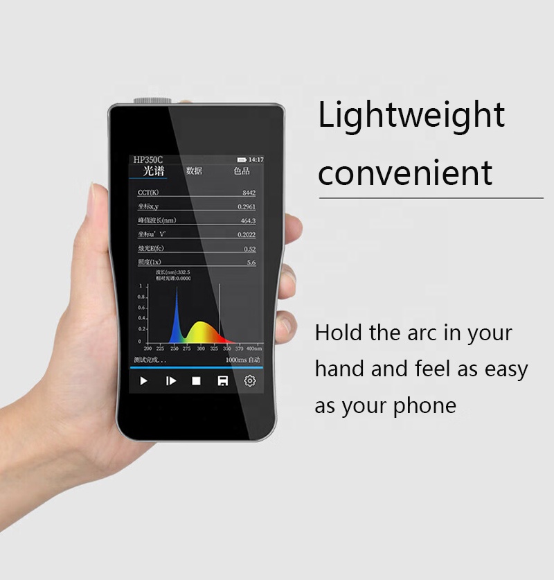 HP350B Handheld Blauw Licht Sp - Spectroscope Handheld recensie en prijs