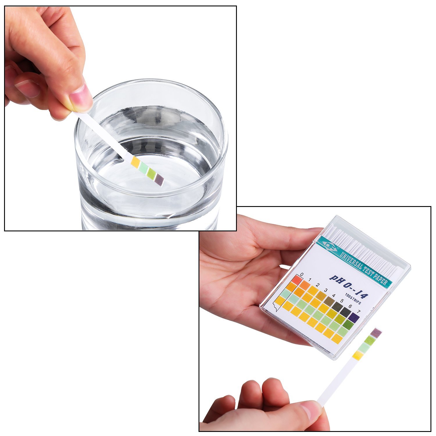 100 Strips 0-14 PH Alkalisch Z - Water Testing Kit recensie en prijs