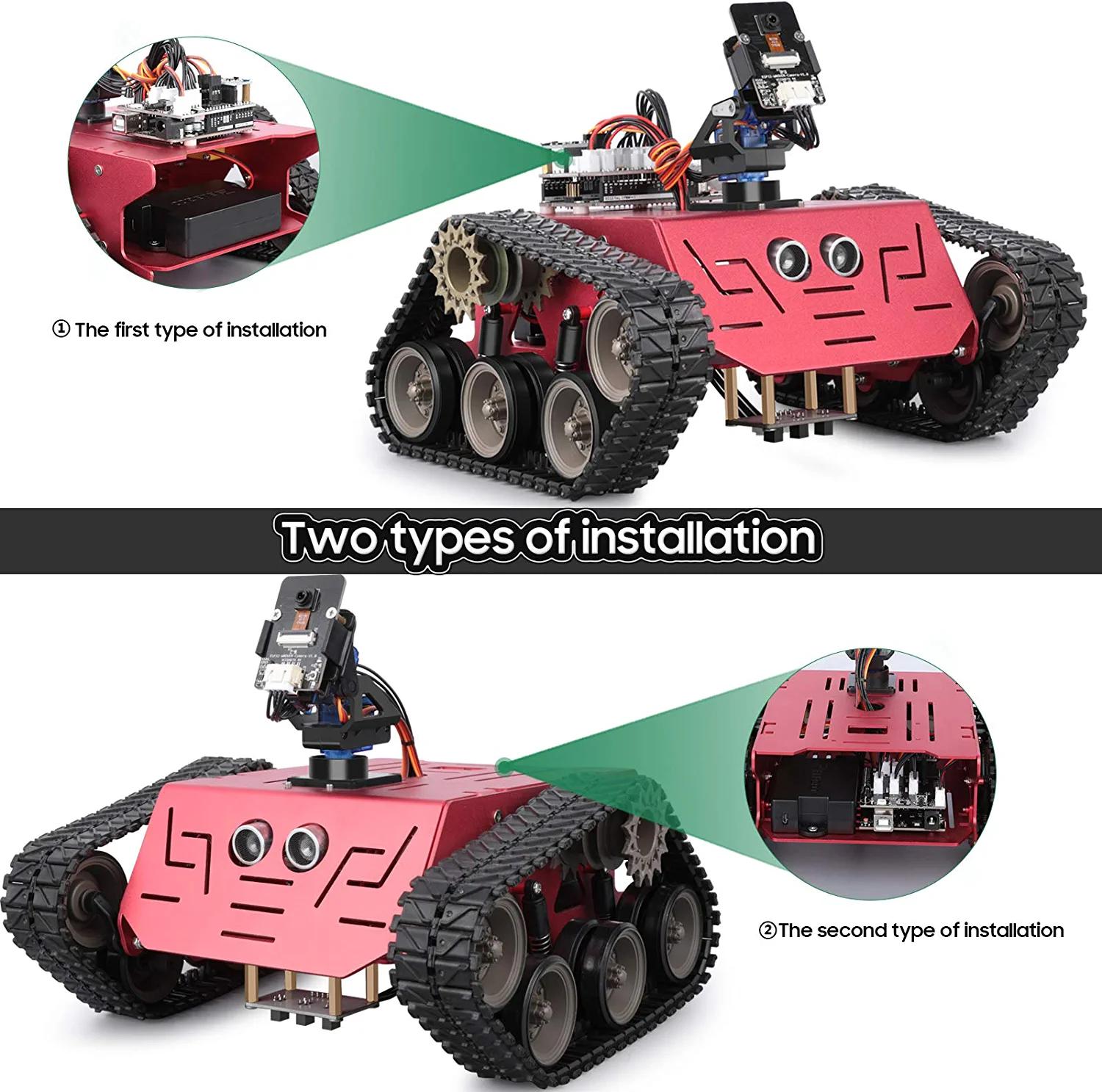 ELEGOO Conqueror Robot Tank me - Science Robotics recensie en prijs