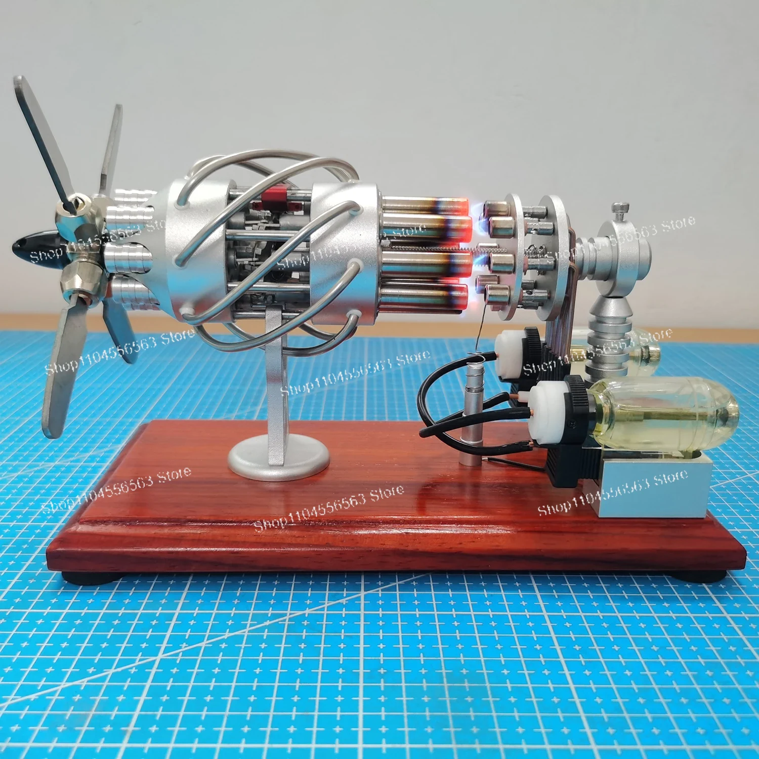 Hetelucht 16-cilinder Stirling - Science Toy recensie en prijs