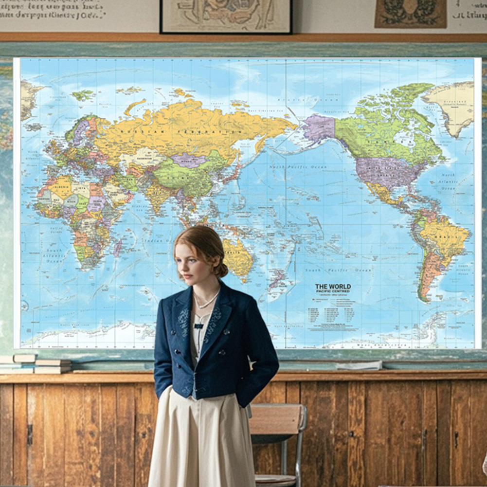 Wereldkaart 2012, stof grote p - Star Map Poster recensie en prijs