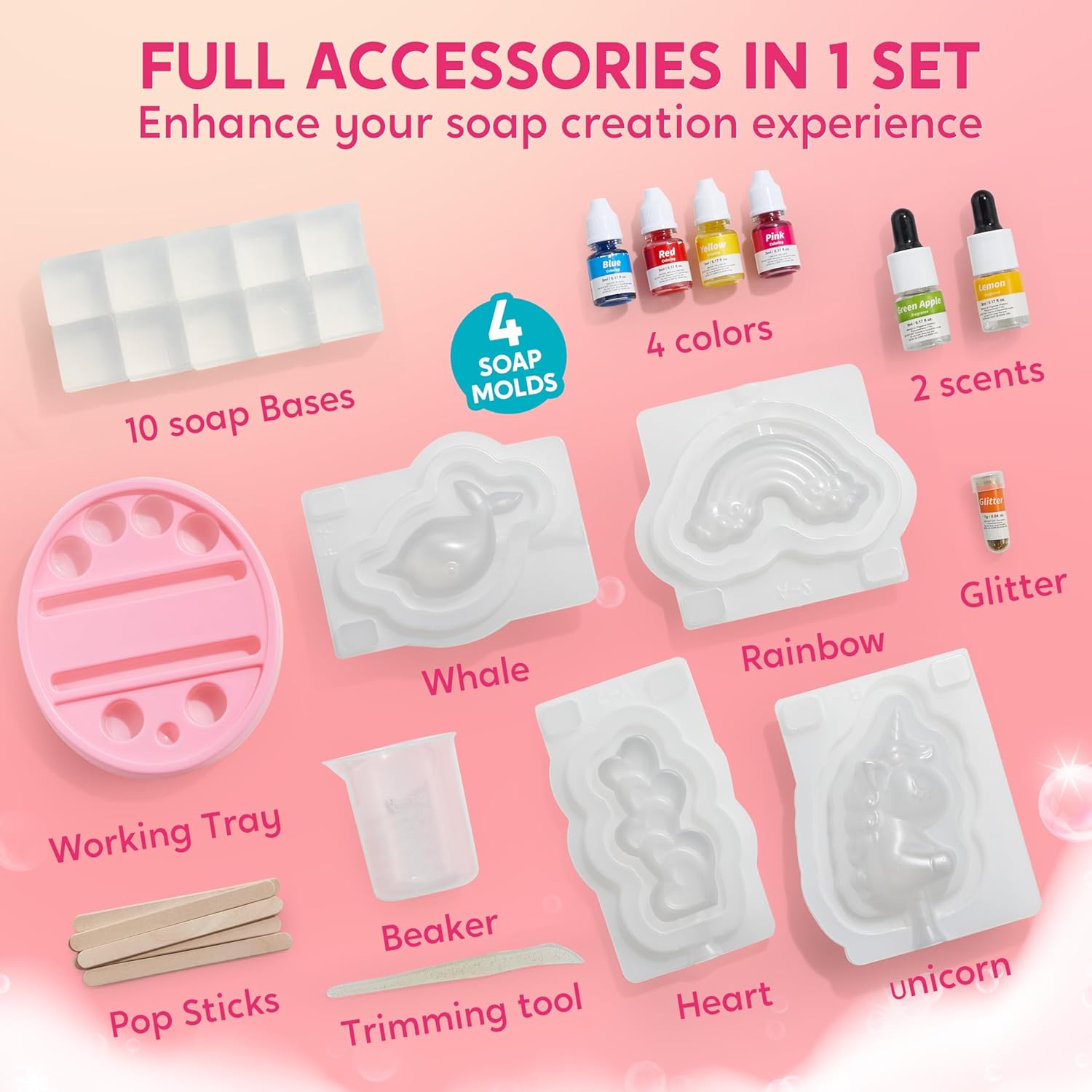 JOYFY Eenhoorn Zeep Maken Kit  - Science Project Diy recensie en prijs
