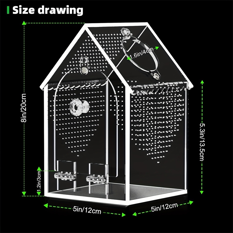 Transparante acryl insectenhab - Science Hobbyist recensie en prijs