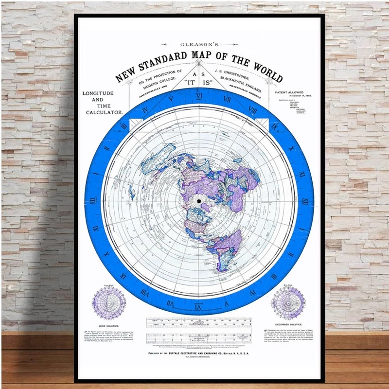 Poster En Prints 1892 Platte E - Star Map Poster recensie en prijs