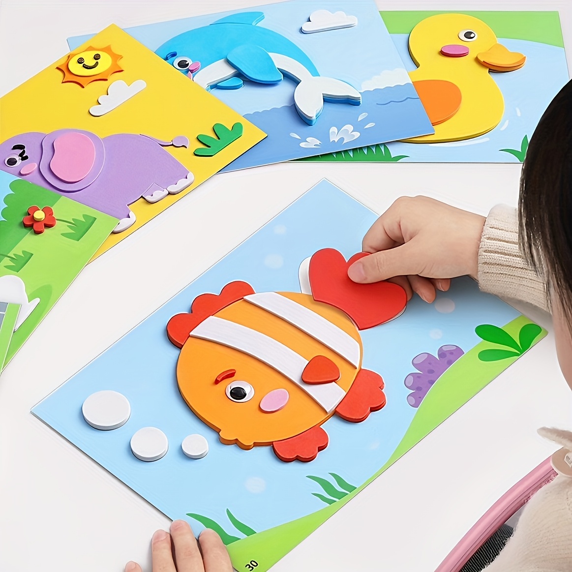 3D-stickers voor kinderen, weg - Science Project Diy recensie en prijs